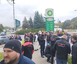 Wielka blokada Jastrzębia-Zdroju. Protest górników i hutników. Miasto stoi