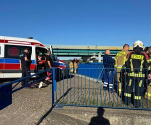 Kobieta skoczyła z zapory na Stopniu Wodnym Kościuszko. Chwile grozy w Krakowie