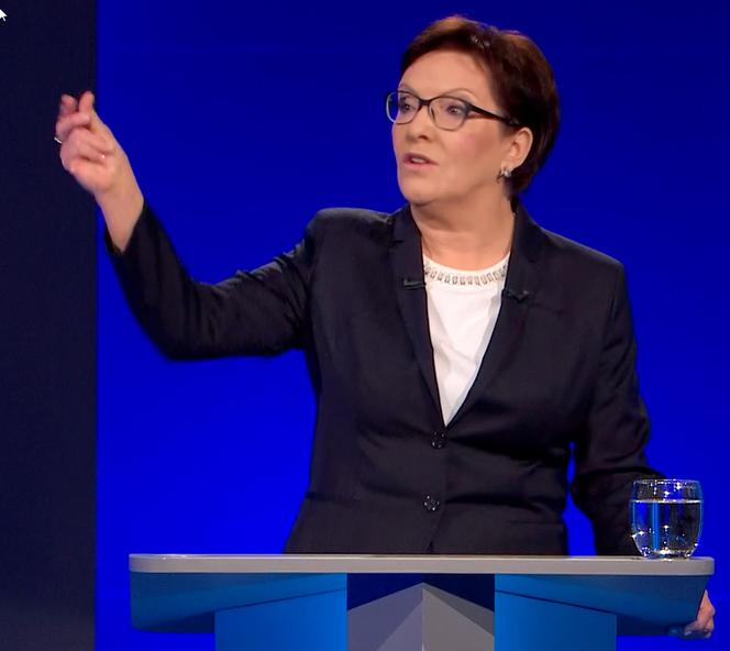 Debata  Kopacz - Szydło 