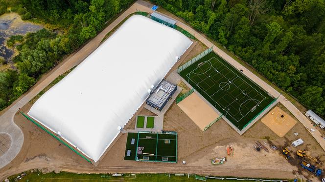 Nowe boiska przy stadionie Arkonii