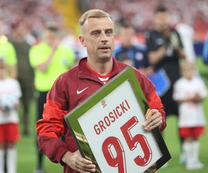 Pożegnanie Kamila Grosickiego na meczu Polska - Mołdawia