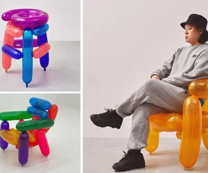 Jego designerskie krzesła z balonów podbijają świat. To spełnienie dziecięcej fantazji