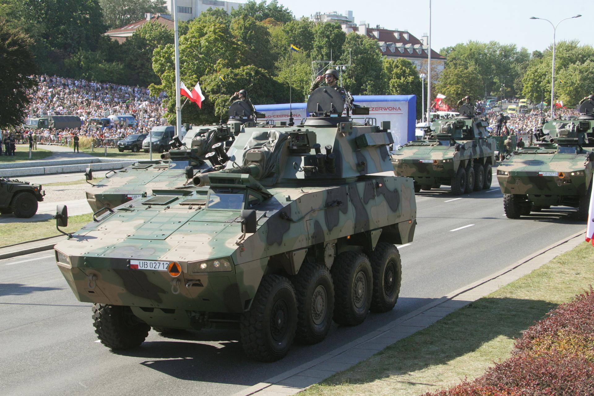 Defilada wojskowa na Święto Wojska Polskiego