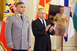 Generał Putina na golasa nagrał erotyczny taniec. To Putin kazał wrzucić go do sieci?