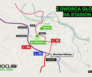 Finał Ligi Konferencji Europy 2025 we Wrocławiu - zmiany w organizacji ruchu