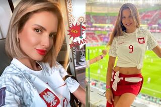 Lewandowska odsłoniła brzuch i nogi, Grosicka zachwyciła. Piękne WAGs na trybunach meczu Polska – Francja!