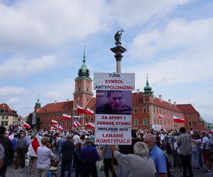 Protest katechetów w Warszawie 21.08.2024