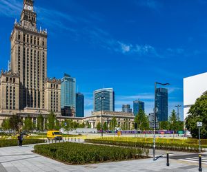 Plac Centralny Warszawa, sierpień 2025