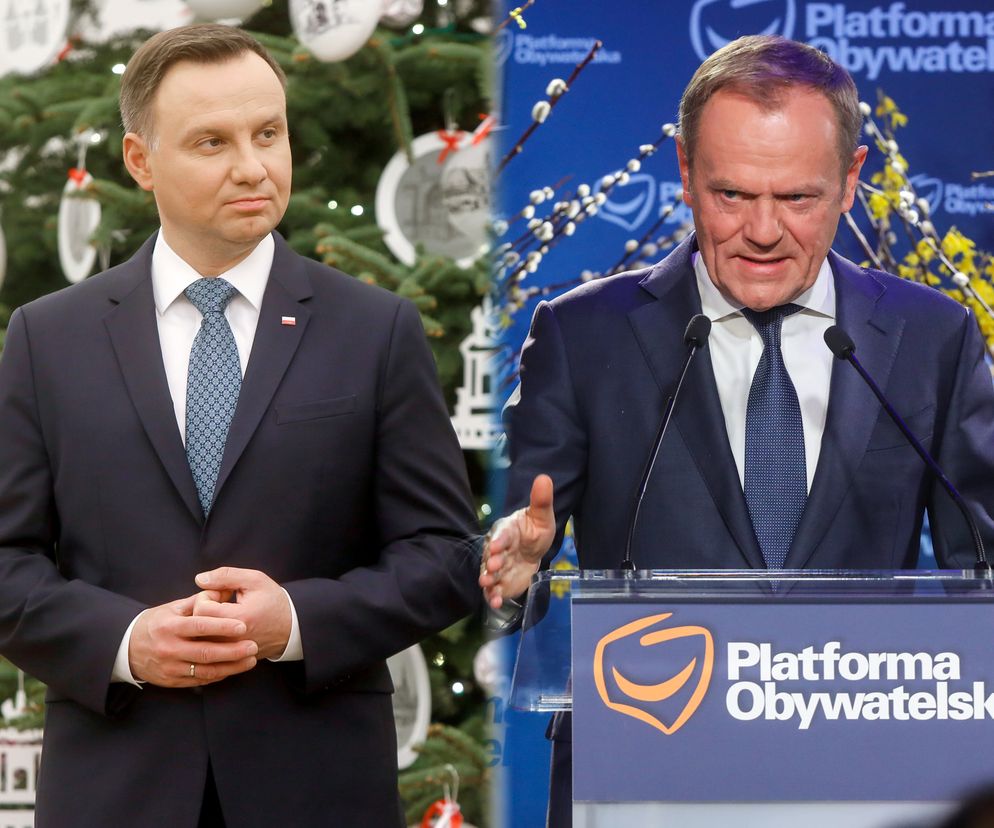 Duda, Tusk