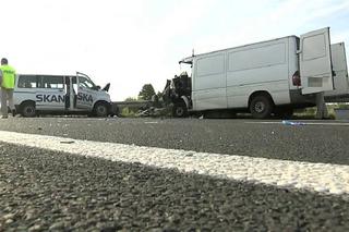 Stargard Szczeciński. Na krajowej dziesiątce zderzyły się czołowo dwa busy