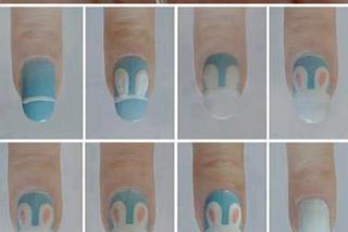  Manicure na Wielkanoc