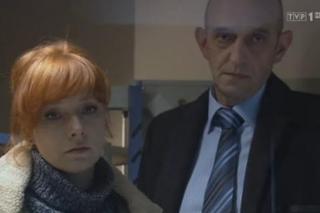KOMISARZ ALEX 3 sezon odc. 32. Lucyna (Magdalena Walach), Leon Berger (Janusz Chabior)