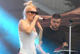 Koncert Margaret w parku koło Areny w Poznaniu