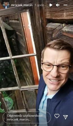 M jak miłość na planie. Marcin Mroczek (Piotrek Zduński)