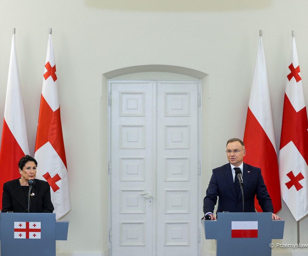 Andrzej Duda zaapelował do rządu w Gruzji. „Radykalny ruch, leżący w interesie Rosji” 