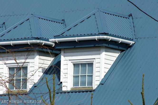 Pokrycie dachowe z blachy trapezowej