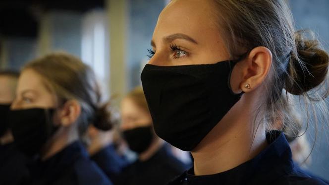 Pomorskie. Ślubowanie nowo przyjętych policjantów