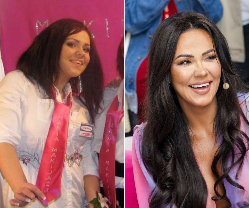 Sylwia Bomba kiedyś i dziś