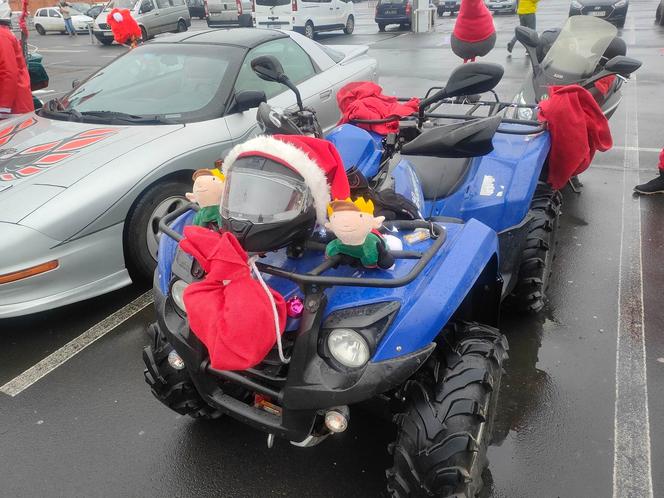 Mikołaje na motocyklach w Manufakturze. Finał corocznej akcji charytatywnej [ZDJĘCIA]