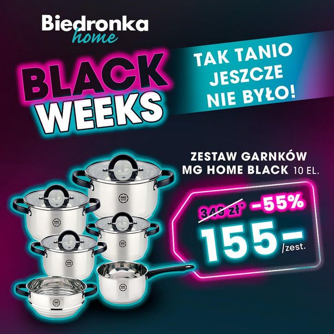 Black Week w Biedronka Home