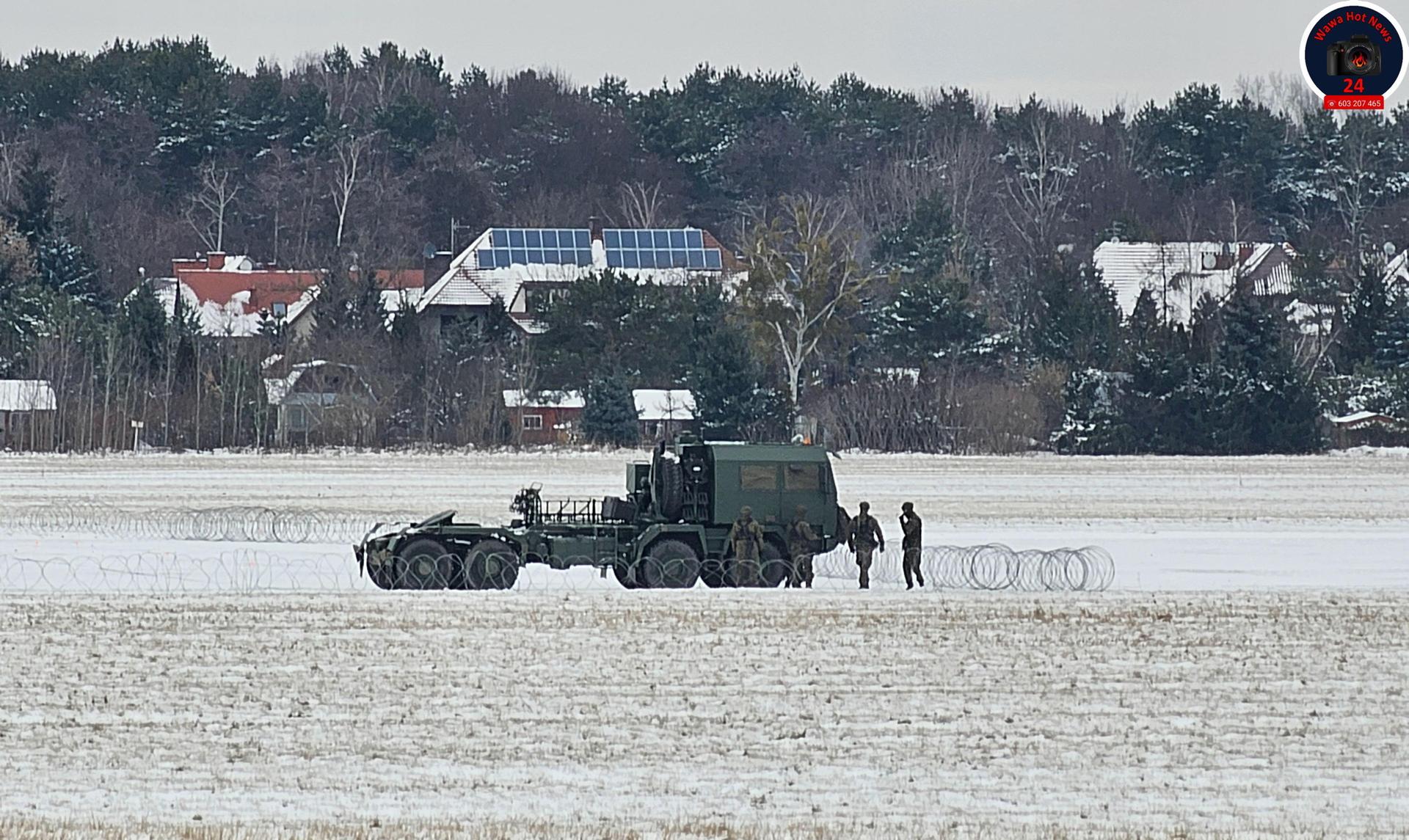 Na lotnisko na Bemowie jadą wyrzutnie Patriot. „To ważny element szkolenia żołnierzy”
