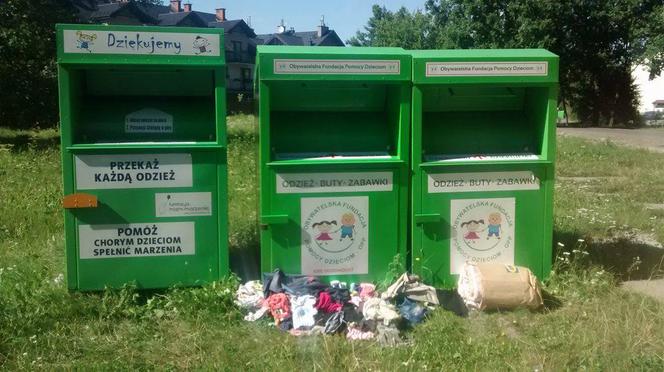 Kontenery na używane ubrania znikną z Krakowa!