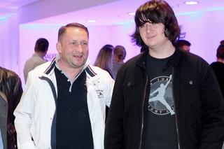 Kamil Durczok z synem