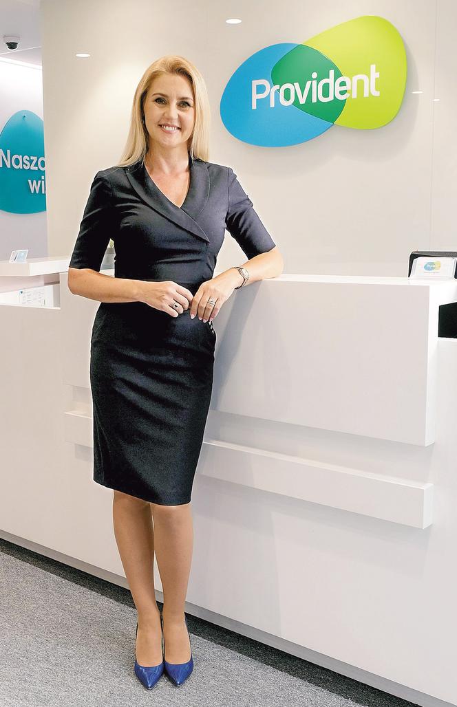 Agnieszka KŁOS, prezes zarządu Provident Polska