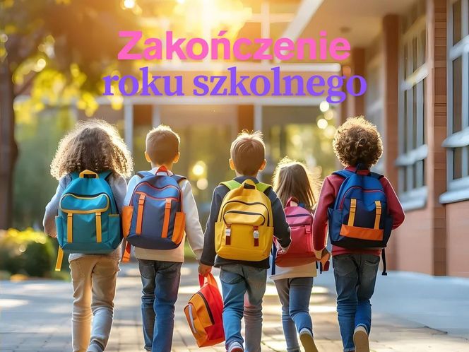 Grafiki i kartki na zakończenie roku szkolnego