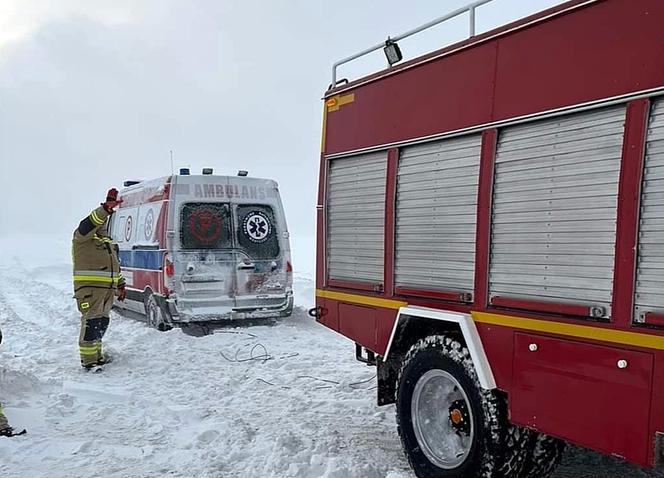 Śnieżyce w województwie opolskim