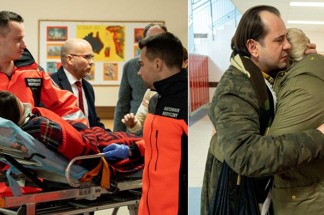 Barwy szczęścia po wakacjach 2020. Tragedia w szkole Aleksa. Naćpany nożownik urządzi masakrę w szkole syna Aldony