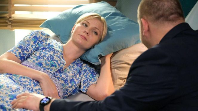 M jak miłość odc. 1831.Jagoda (Katarzyna Kołeczek), Tadeusz (Bartłomiej Nowosielski)