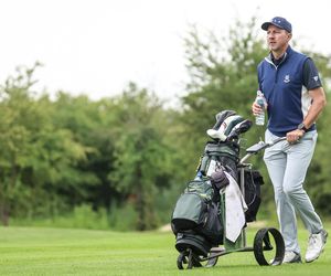 Jerzy Dudek na polu golfowym