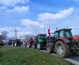 W Radomiu trwa protest rolników