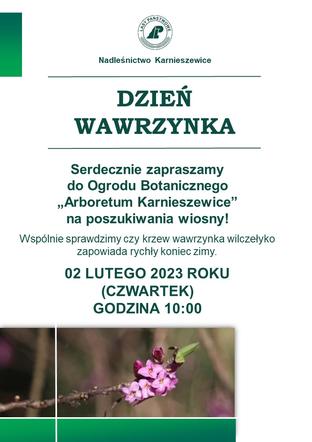 Leśnicy z Karnieszewic zapraszają na Dzień wawrzynka