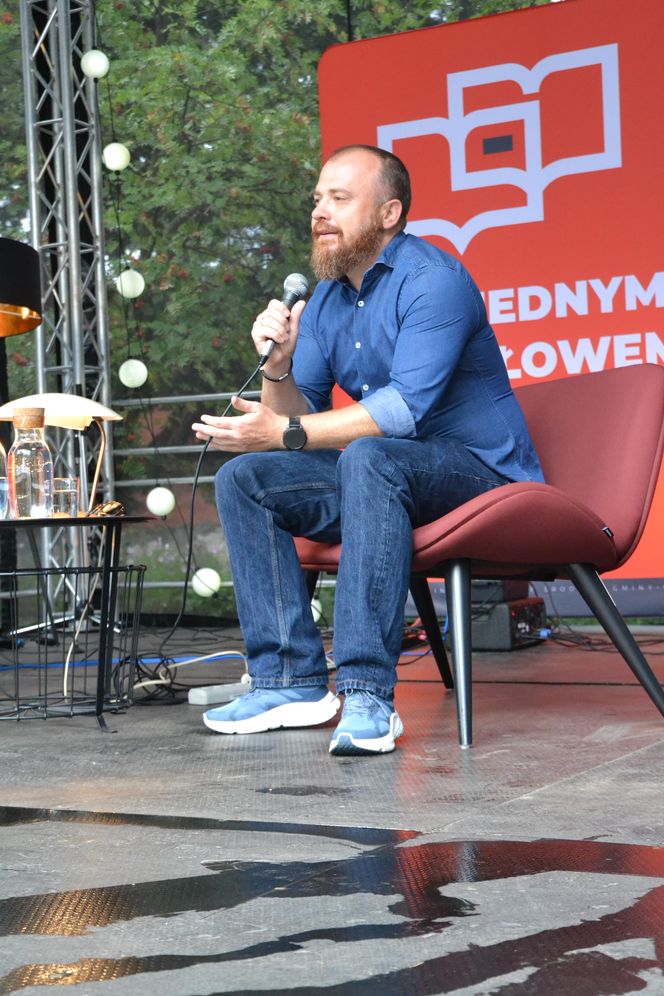 Spotkanie autorskie z Wojciechem Chmielarzem w Grudziądzu