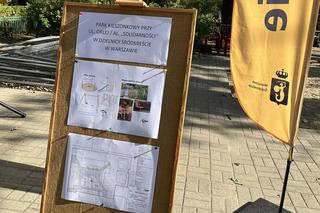 W centrum Warszawy powstaje nowy park kieszonkowy