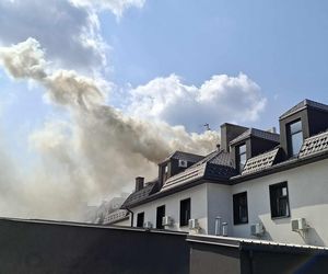 Pożar hotelu Senator w Starachowicach