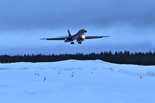B-1B Lancer w bazie Luleå-Kallax
