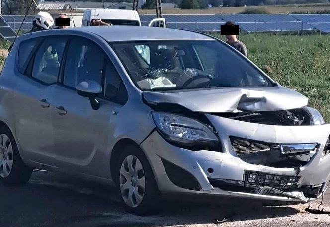 Wypadek w Krześlinie