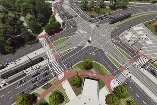 Tramwaj na Ratajczaka w Poznaniu