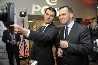 Tomasz Kammel i Radosław Sikorski