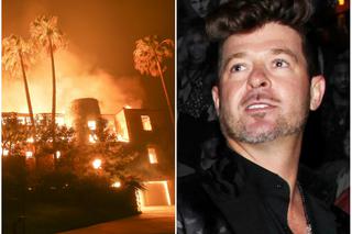 Robin Thicke też stracił dom! Pożar w Kalifornii zabrał mu majątek!