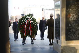 Święto Niepodległości. Oficjalne uroczystości przy grobie Nieznanego Żołnierza i defilada wojska