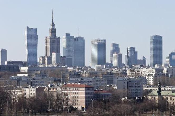Panorama Warszawy, wieżowce Warszawy