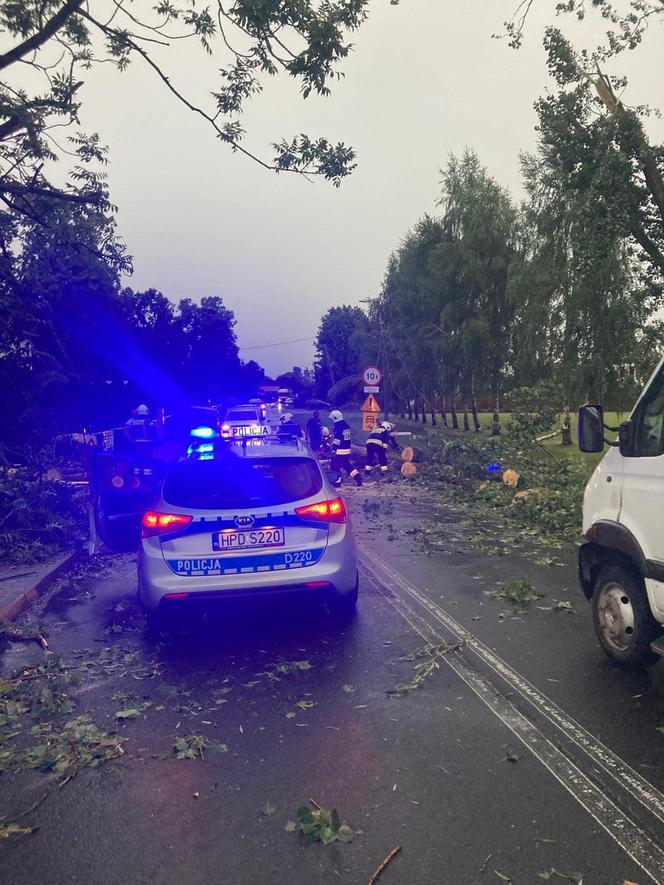 Potężna nawałnica przeszła przez woj. lubelskie. Straty są ogromne, jedna osoba jest ranna [ZDJĘCIA]