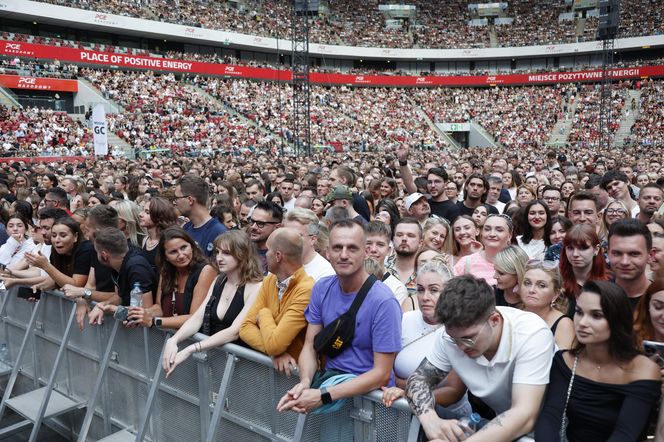 Koncert Jennifer Lopez w Warszawie (25.07.2025) - część druga. Organizatorem koncertu jest Prestige MJM