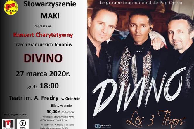 Trzech tenorów z Francji na wyjątkowym koncercie charytatywnym w Gnieźnie