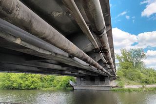 Most nad Kanałem Żerańskim powstał w czasie PRL