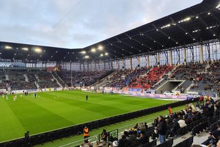 Ciekawe doświadczenie w trakcie meczu Pogoń Szczecin - Lech Poznań 